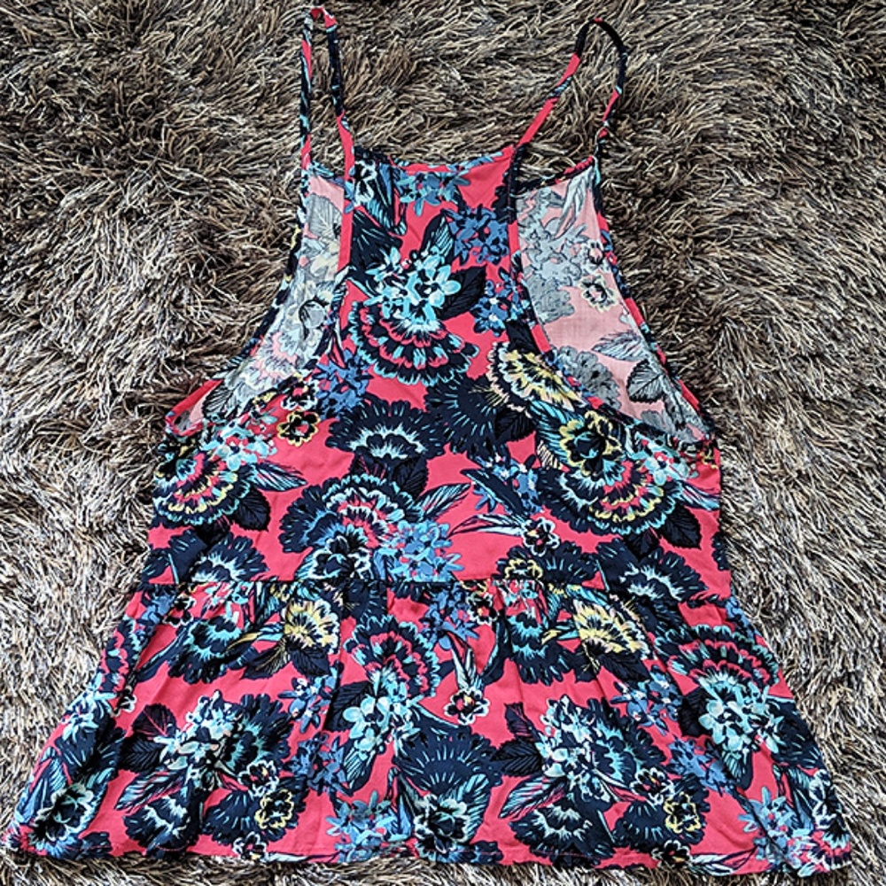 Roxy Fantasy Velvet Tribes Strappy Floral Top - Picture 7 of 8
